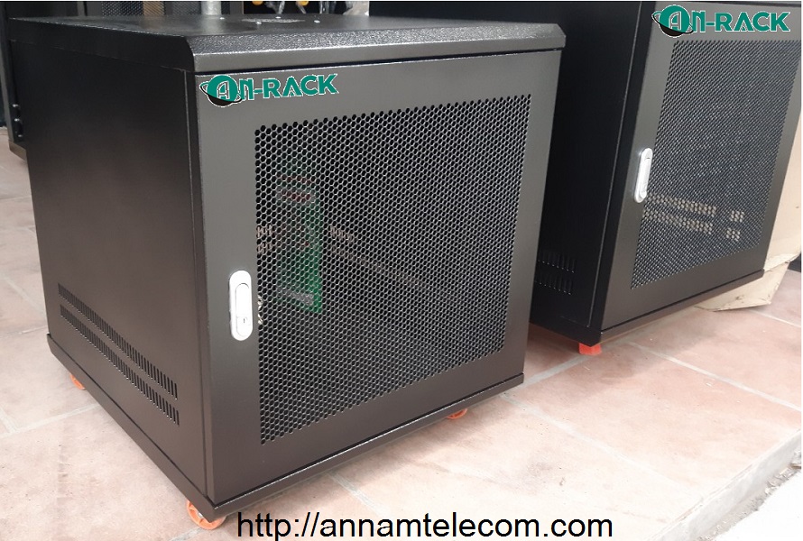 Tủ mạng 19' 10UD600 đen An Rack