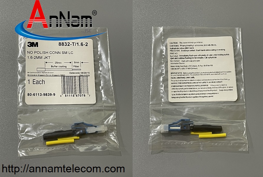 Fast connect SC/UPC 3M 8802-TLC / 3 - Đầu nối cáp quang