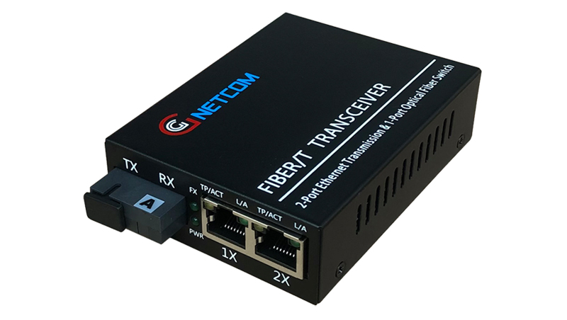 Converter quang Gnetcom 2 Cổng Ethernet 10/100M I PN: GNC-1112S-20A