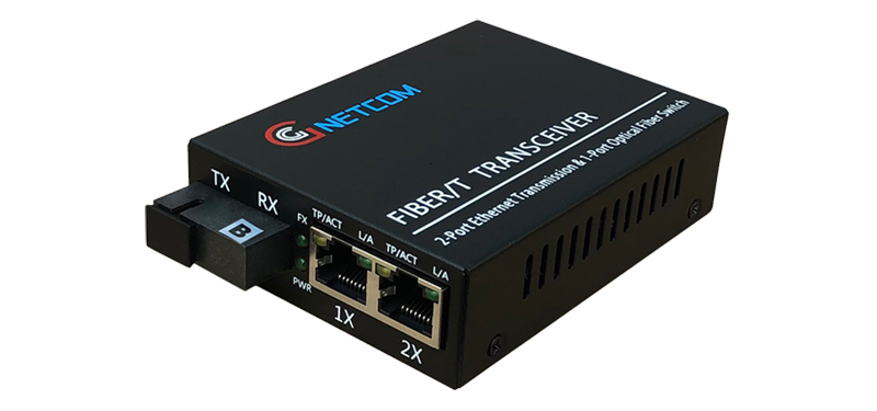 Converter quang Gnetcom 2 Cổng Ethernet 10/100/1000M I PN: GNC-2112S-20B