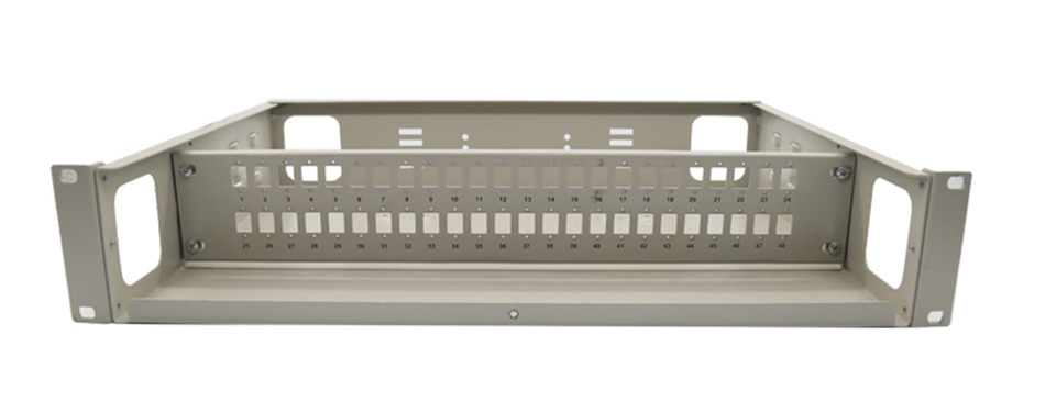 Giá phối quang Rack 19inch 2U 48 core ODF-RF-48