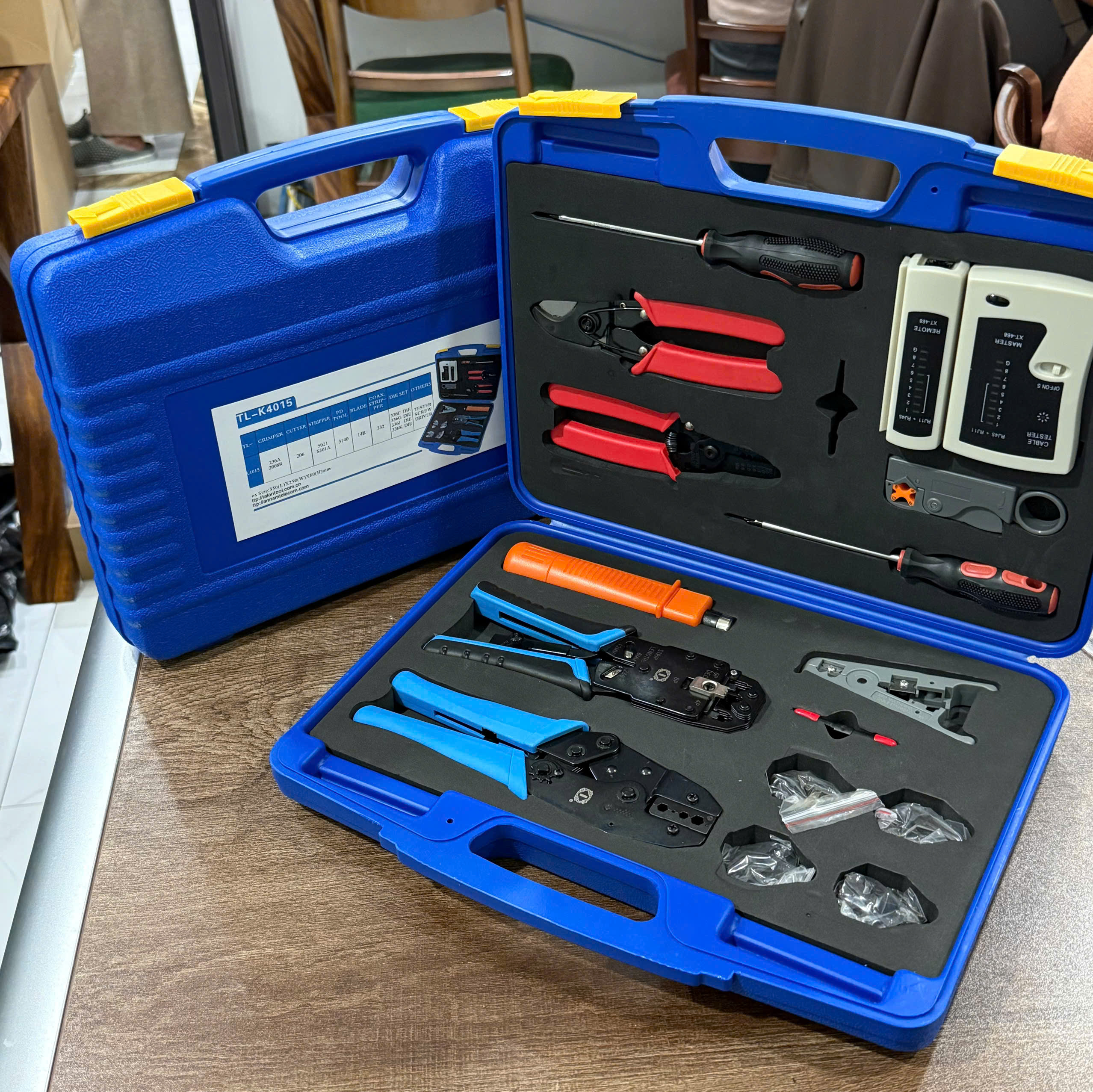 Phân phối bộ dụng cụ làm mạng đa năng chính hãng Talon mã K- 4015 giá tốt, sẵn số lượng