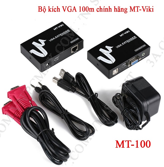 Bộ khuếch đại tín hiệu VGA 100m chính hãng MT-VIKI MT-100T