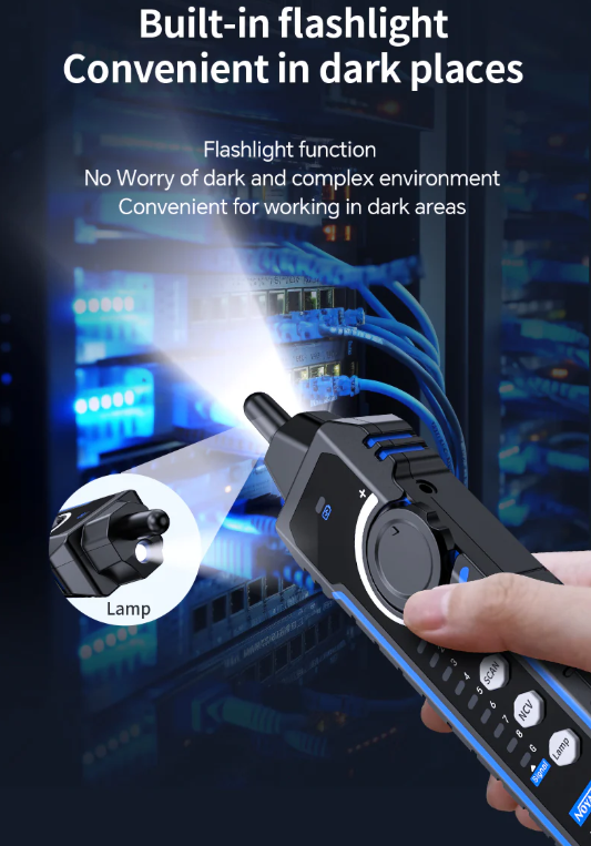 NF-8209PR - Máy dò và kiểm tra cáp mạng chuyên nghiệp, hàng chính hãng Noyafa