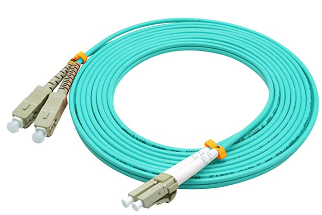 Dây nhảy quang Multimode LC-SC Duplex , Patchcord LC-SC Duplex OM3