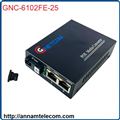 Bộ chuyển đổi quang điện POE GNC-6102FE-25 (2 POE + 1 fiber) 10/100Mbps