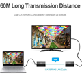 Bộ Khuếch Đại HDMI Qua LAN 60M Unitek V100A