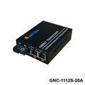 Converter quang Gnetcom 2 Cổng Ethernet 10/100M I PN: GNC-1112S-20A