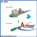 Đầu nối quang nhanh Fast connector SC-APC FUJIKURA