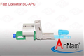 Đầu nối quang nhanh Fast connector SC-APC FUJIKURA