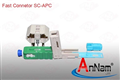 Đầu nối quang nhanh Fast connector SC-APC FUJIKURA