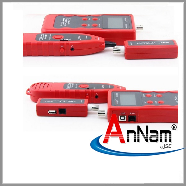 Máy test, dò cáp mạng thoại hãng Noyafa mã NF868 giá rẻ có sẵn tại Annam