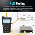 Máy test và dò cáp mạng POE NF-8209 có màn hình