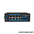 Switch poe công nghiệp Gnetcom G-IES7108GE-2SFP, chưa kèm nguồn hdr-60-48