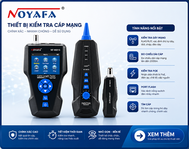 NOYAFA -Test Cáp Chính Hãng
