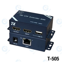 Bộ chuyển đổi HDMI sang lan 60m có cổng usb HO-LINK T-505