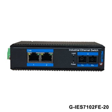 Bộ chuyển đổi quang điện poe công nghiệp Gnetcom G-IES7102FE-20