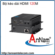 Bộ kéo dài HDMI 120M HO-LINK (Có chức năng thông LAN) HDMI-120M HL-HDMI-120TR