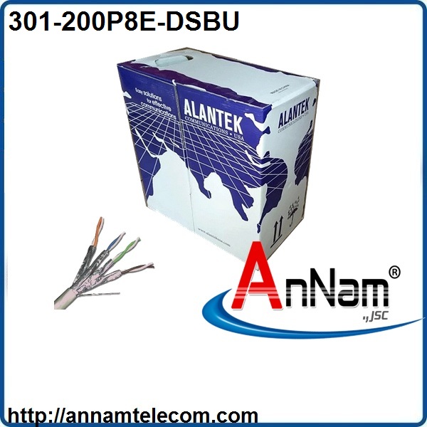Cáp mạng Alantek cat5E UTP cho thang máy 301-200P8E-DSBU