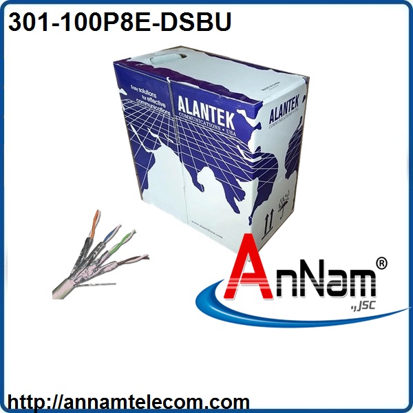 Cáp mạng cho thang máy cat5e FTP Alantek 301-100P8E-DSBU
