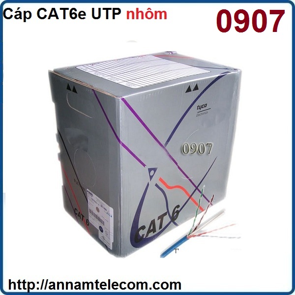 Cáp mạng UTP AMPP cat 6 mã 0907