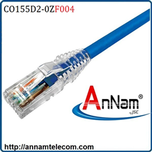 Dây nhảy patch cord 1.2m AMP Cat5 4FT Blue (CO155D2-0ZF004)