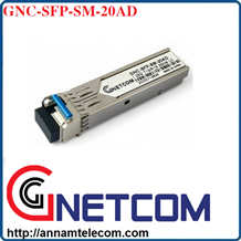 Module quang 1 sợi 1,25Gb Gnetcom | PN: GNC-SFP-SM-20AD