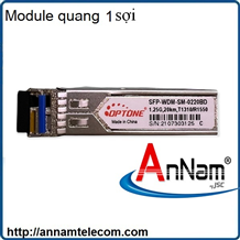 Module quang 1 sợi SFP-WDM-SM-0220BD module single 1.25G 20km 1310nm/1550nm: optone