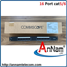 Patch panel 16 port Cat6 COMMSCOPE PN:1375014-6