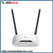 Router Wi-Fi chuẩn N tốc độ 300Mbps TL-WR841N 2 ăng ten TP-LINK