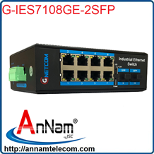 Switch poe công nghiệp Gnetcom G-IES7108GE-2SFP