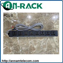 Thanh nguồn PDU 8 cổng chuẩn C13 lắp tủ rack ORT-C1310-8-AV chính hãng