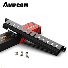 Thanh quản lý cáp AMPCOM 1U 12 slot 24-port AM19121U - 24 cổng