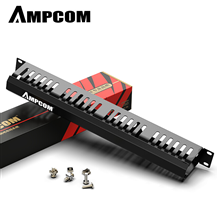 Thanh quản lý cáp AMPCOM 1U 24 slot 48-port AM19241U- 48 cổng