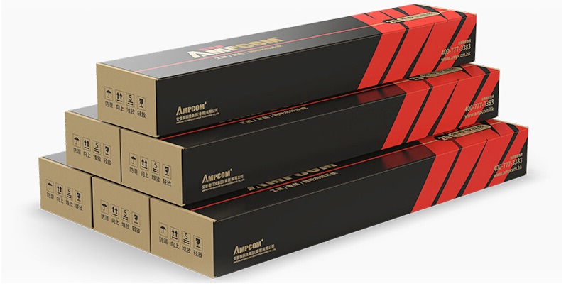 Thanh quản lý cáp AMPCOM 1U 12 slot 24-port AM19121U - 24 cổng